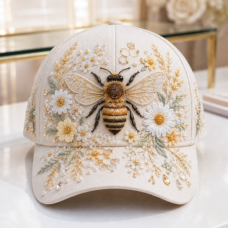 ๐ฆ3D Hummingbird Embroidery Cap