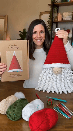 🧶DIY Seasonal 3D Crochet Door Hanger Kit Collection