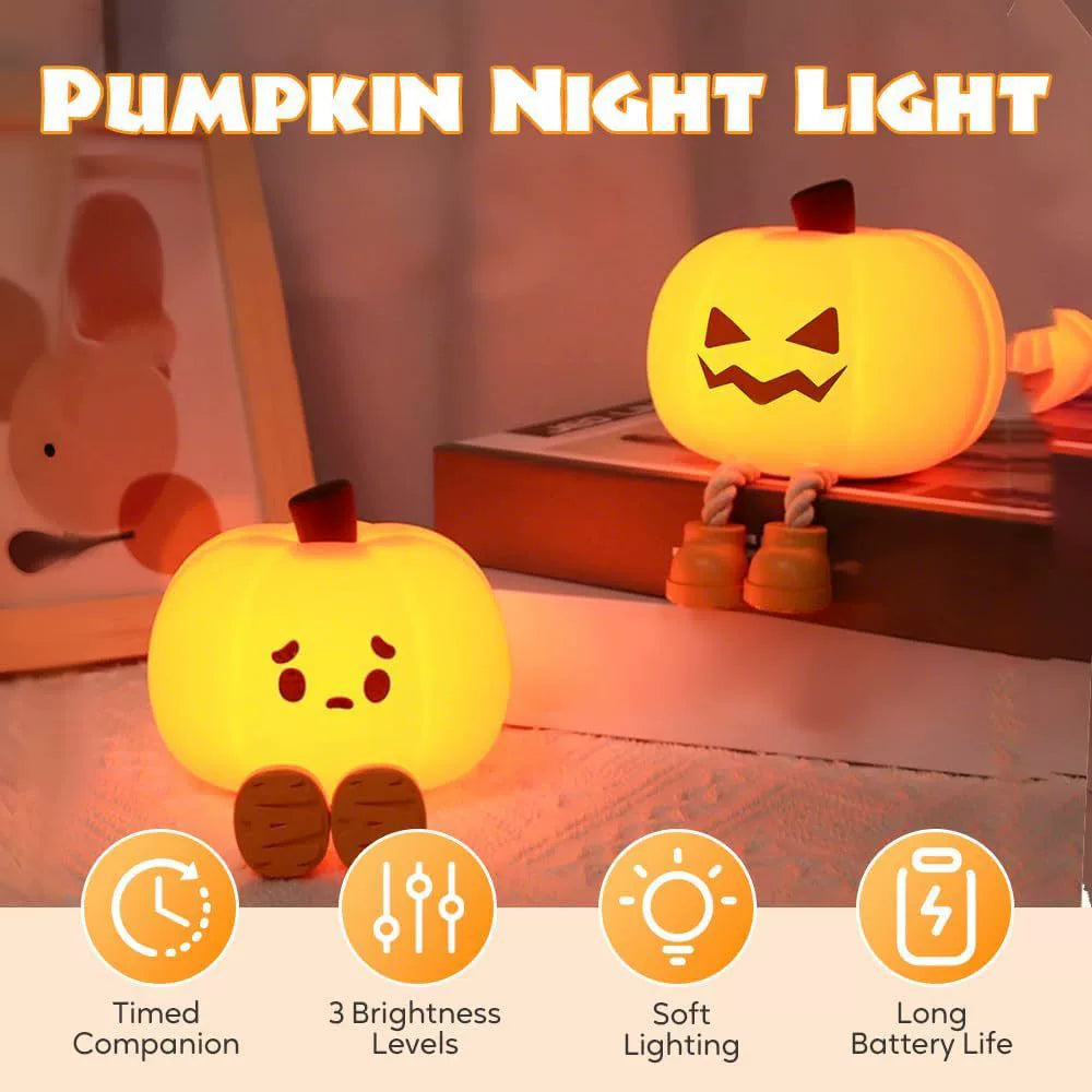 Halloween Pumpkin Night Light, Halloween Decorations Outdoor