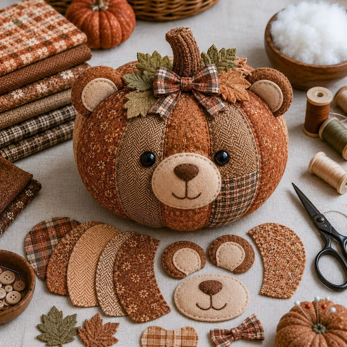 🎁Stitch Your Own Fall Cutie! 🧵Make it. Display it. Love it! 🍂