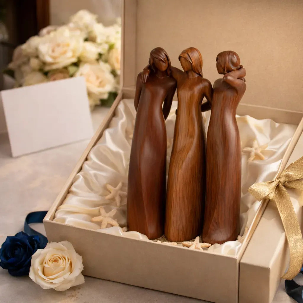 Celebrates Friendships Sisters Sculpture