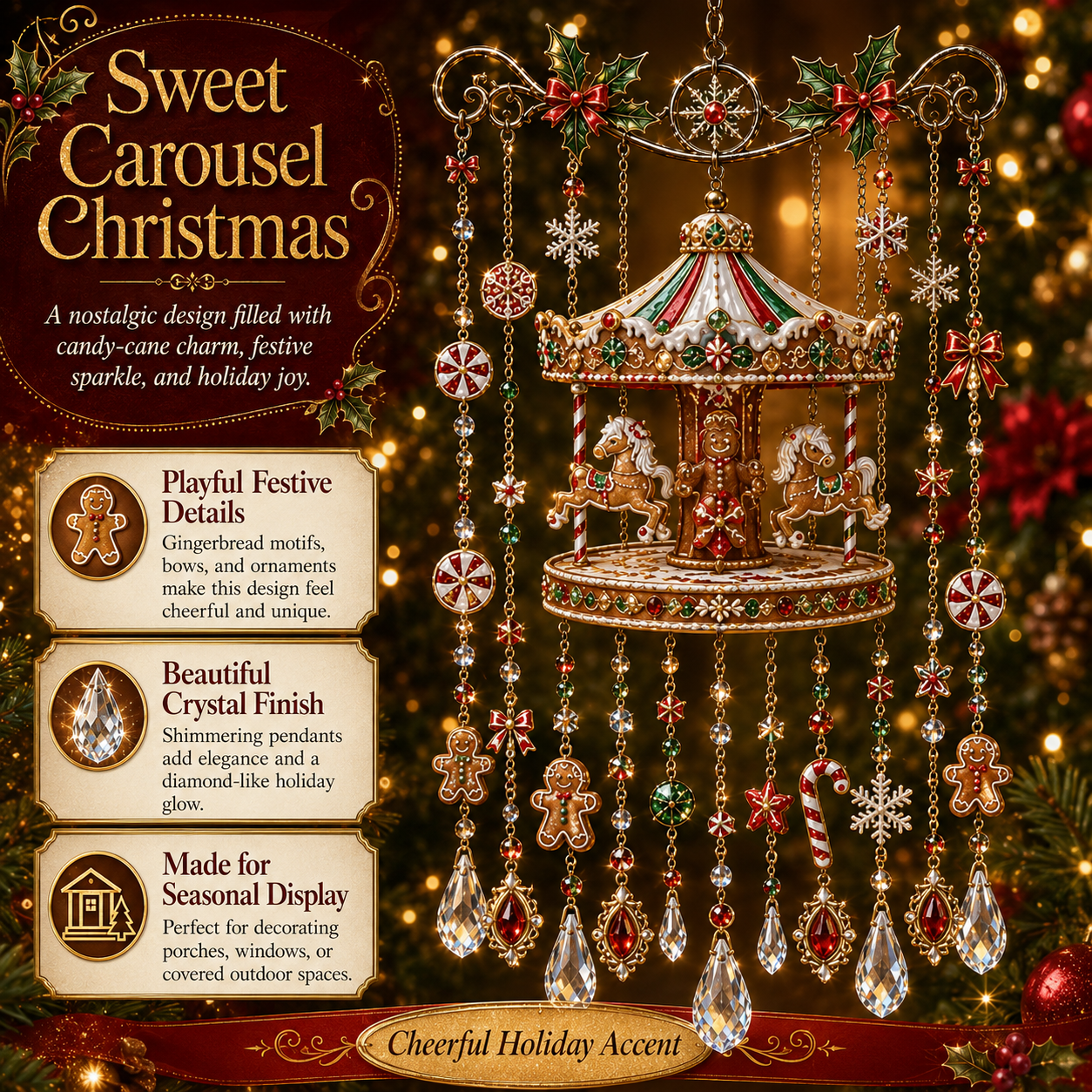 🎁LAST DAY — LIMITED TIME 49% OFF！Magical Christmas Wind Chime