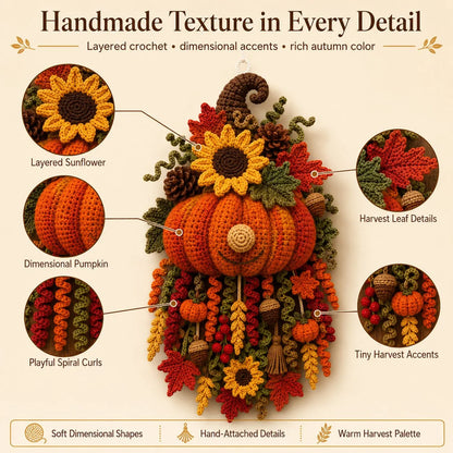 🧶DIY Seasonal 3D Crochet Door Hanger Kit Collection