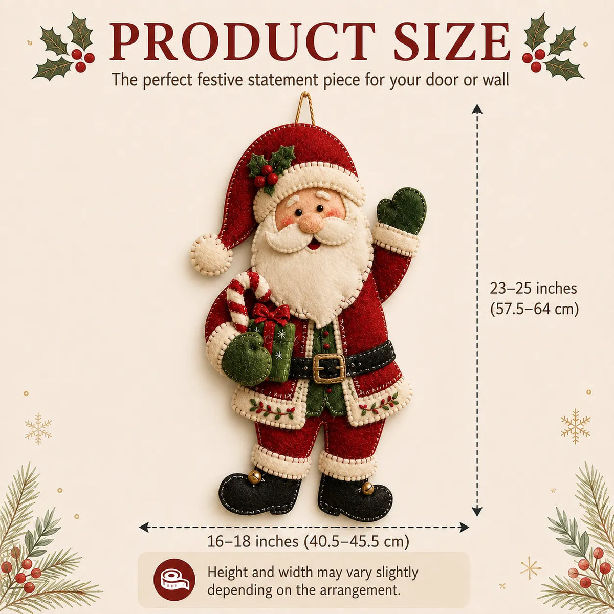 ⛄🎅🎄Christmas Felt Door Hanger DIY Sewing Kit