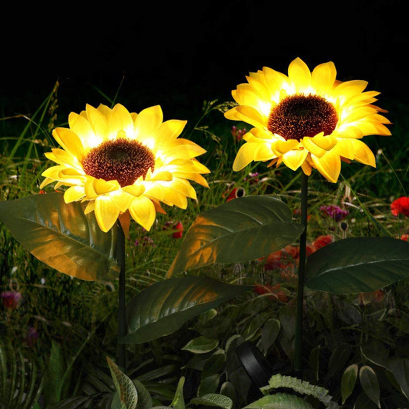🌻 Solar Sunflower Garden Lights