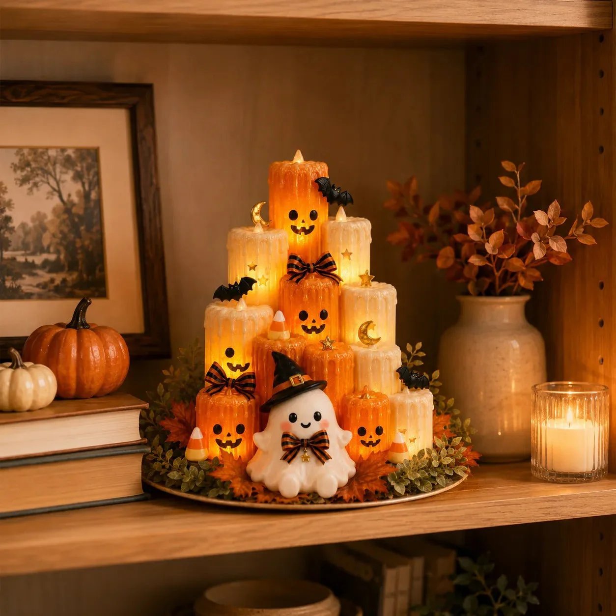 🔥HOT SALE🔥🎃🕯️Pumpkin Electronic Candle Light