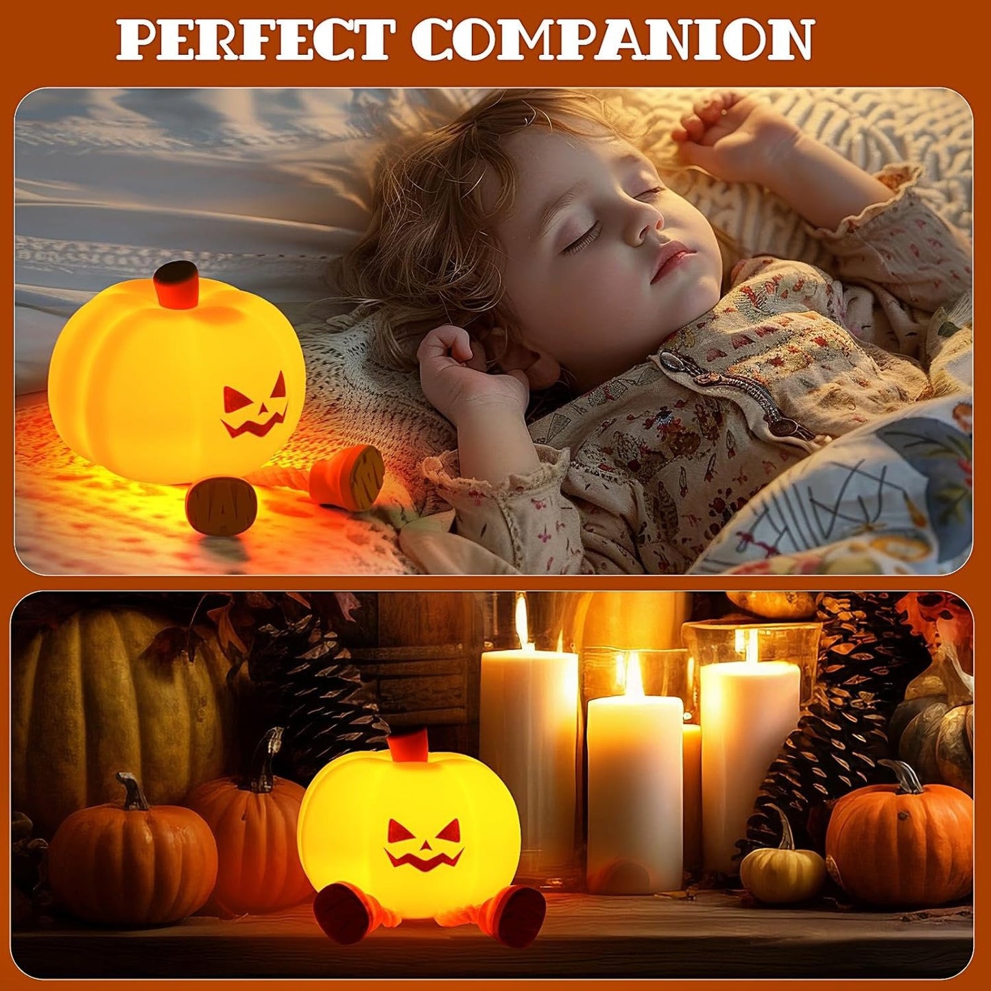 💡Halloween Mini Pumpkin Night Light🎃