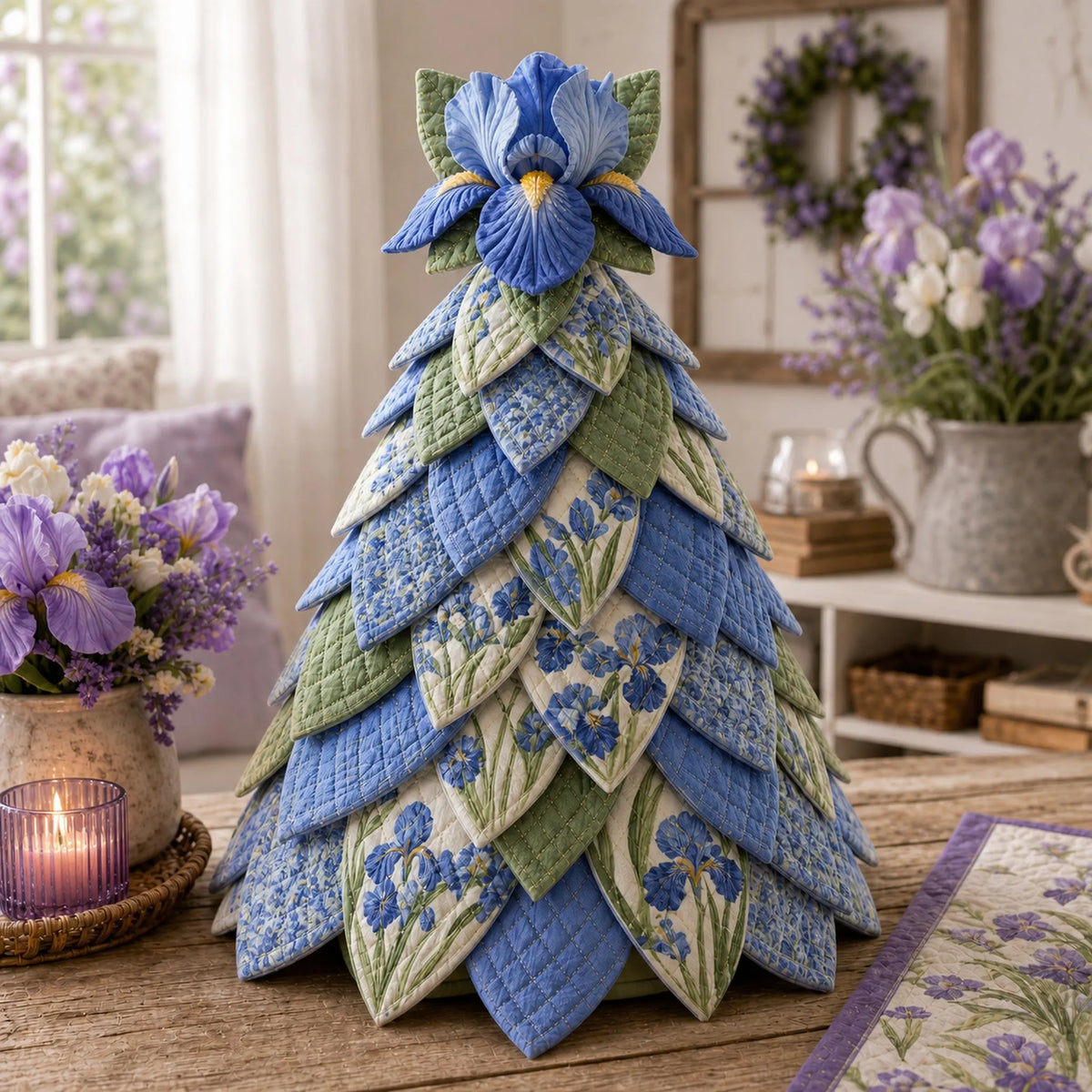 🌻Sunflower Bee Garden Tree DIY Kit-Handmade Fabric Tabletop Tree Decor