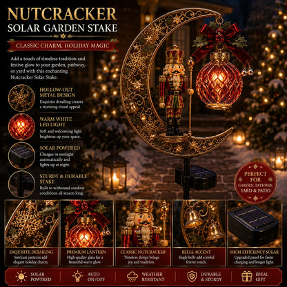 🎄✨Solar Christmas Crescent Garden Light