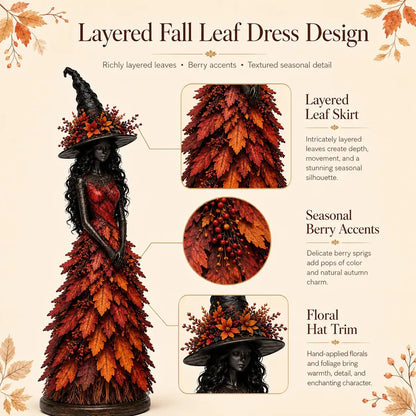 🔥LAST DAY 50% OFF - 🧙‍♀️Enchanted Autumn Witch Figurine(📦Buy 2 Free Shipping)