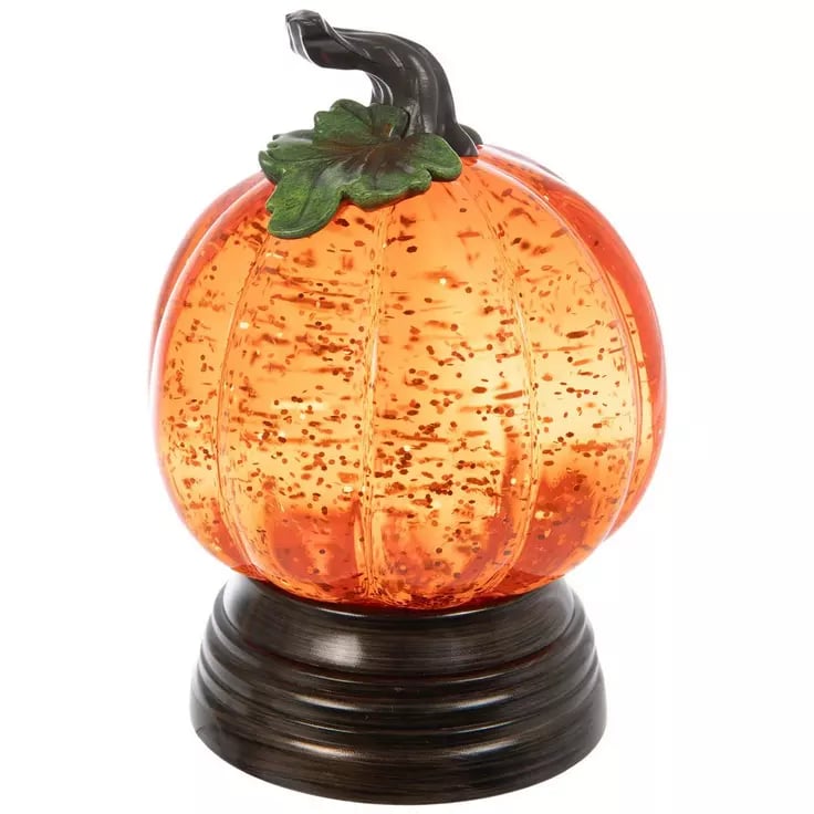 🔥Last Day 49% OFF - 🎃🍂Glitter Lighted Pumpkin Snow Globe