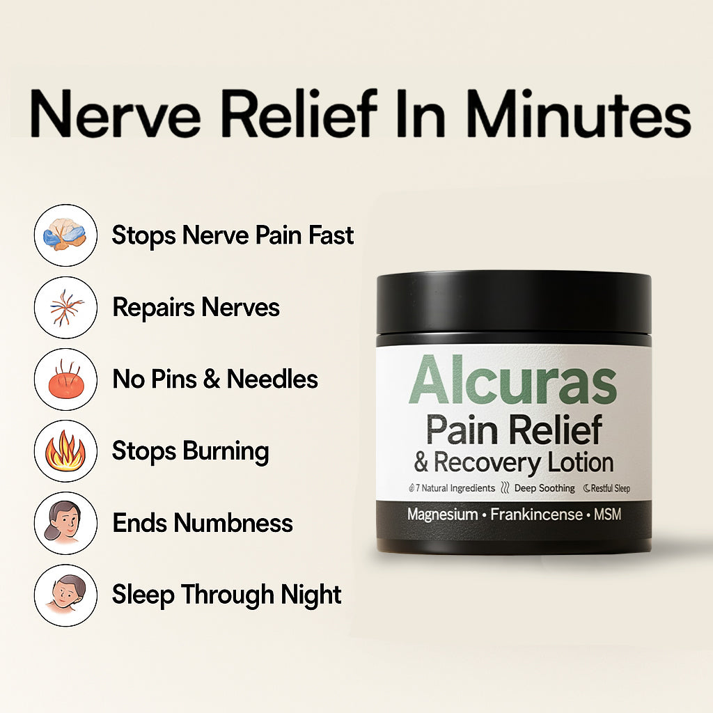 🧬Alcuras Neuropathy Pain Relief& Repair Lotion