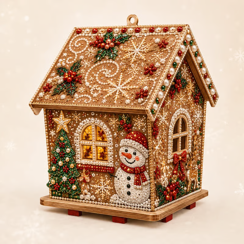 🎄Plymagic DIY Pearl Art-Create a Sparkling Christmas Decoration by Hand