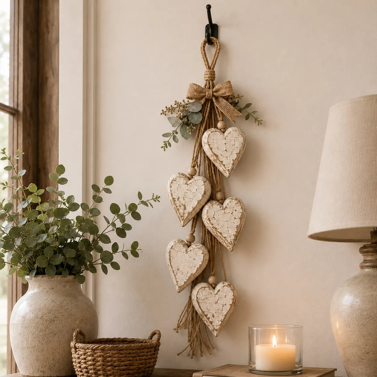 Hanging Heart Wall Decor