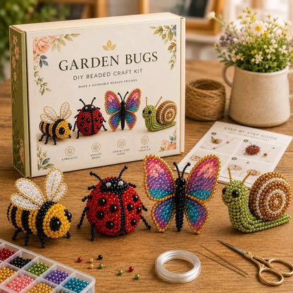 🧵🔥✨ Tiny 3D Beaded Animal DIY Kit