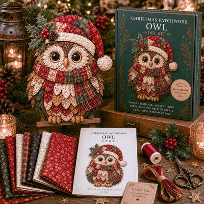 💥🏆Christmas Patchwork Fabric DIY Decor Kit