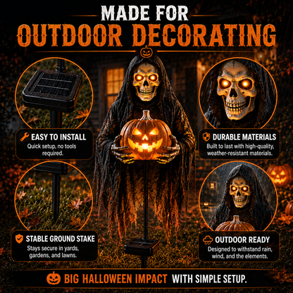 👻Soul Collector Pumpkin Edition Animated Halloween Yard Decoration