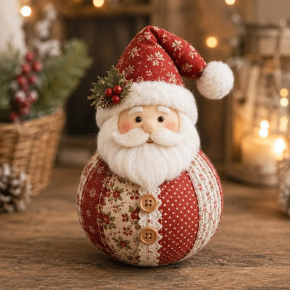 🎄Christmas Patchwork Doll Sewing Kit – A Cosy Craft for Quiet Moments