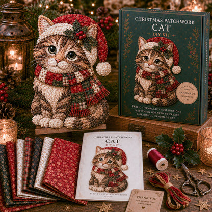 💥🏆Christmas Patchwork Fabric DIY Decor Kit
