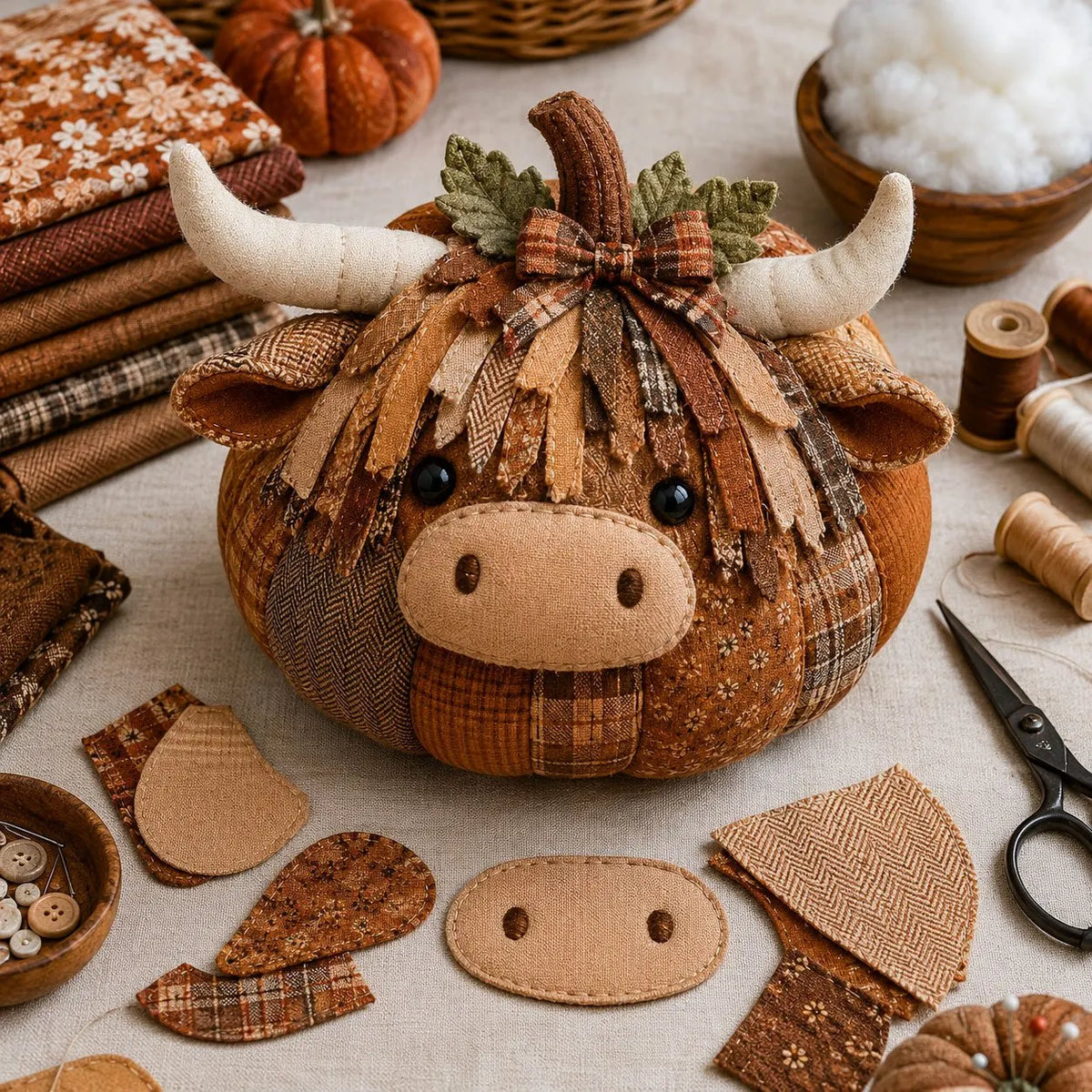 🔥DIY Animal Pumpkin Sewing Kit