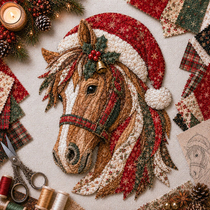 💥🏆Christmas Patchwork Fabric DIY Decor Kit