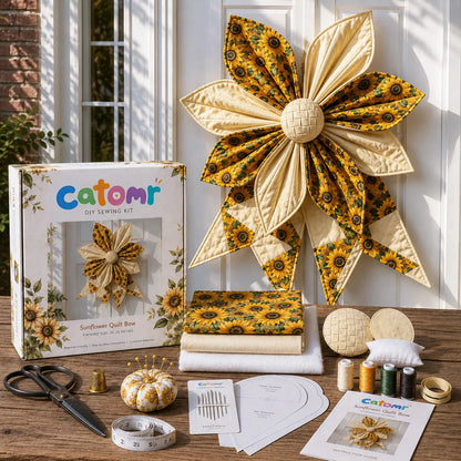 Large Patchwork Bow Sewing Kit
