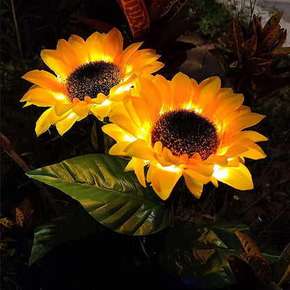 🌻 Solar Sunflower Garden Lights