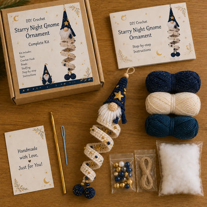 🔥49% OFF🎄 DIY Crochet Gnome Ornament Collection📦Limited Stock!🎉The joy of handicrafts awaits your exploration❤️