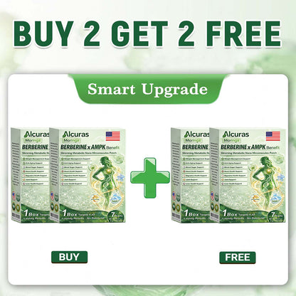 🌟alcuras_Moringa × Berberine × AMPK 8-Benefit Slimming & Metabolic Nano Microneedle Patch 🇺🇸  Just once a day · Visible changes in 7 days  ✅ For obesity, loose skin, diabetes, sleep apnea, joint issues, and more