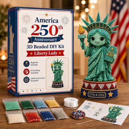 🔥America 250th Anniversary 3D Beaded DIY Kit