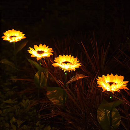 🌻 Solar Sunflower Garden Lights