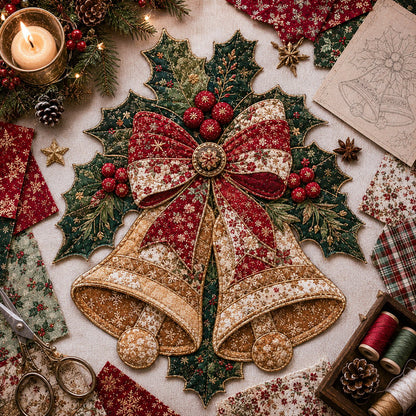 💥🏆Christmas Patchwork Fabric DIY Decor Kit
