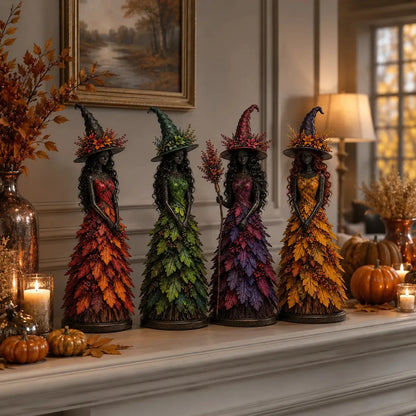 🔥LAST DAY 50% OFF - 🧙‍♀️Enchanted Autumn Witch Figurine(📦Buy 2 Free Shipping)
