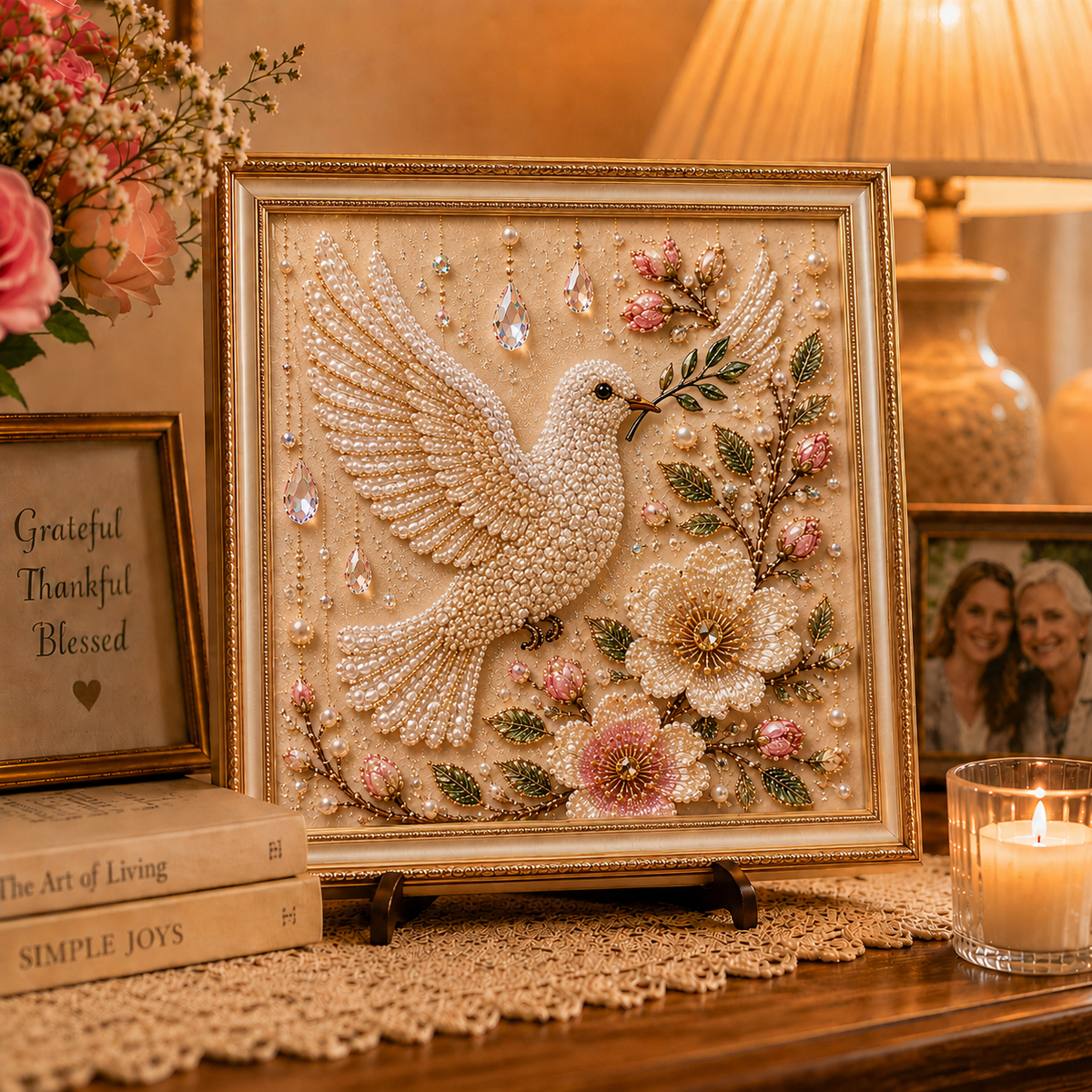 🌸 Luxury Bird Pearl Art DIY Kit