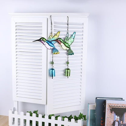 🔥Hot Sale SAVE 50%-🐦Metal Hummingbird Wind Chimes