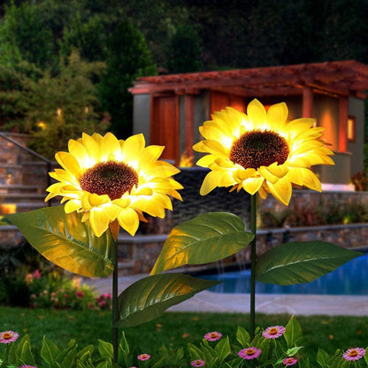 🌻 Solar Sunflower Garden Lights