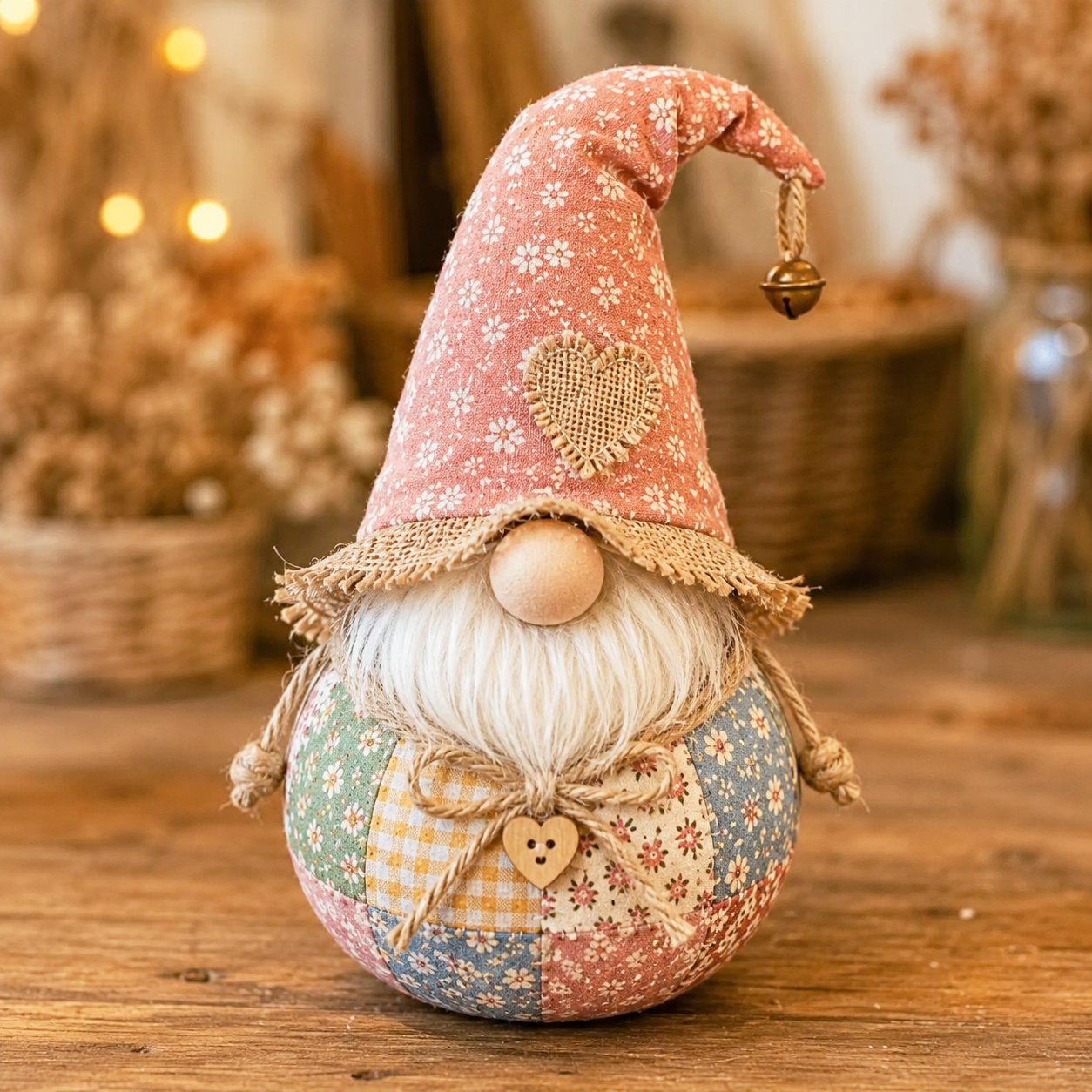 🎄🎅Patchwork Fabric Doll DIY Kit