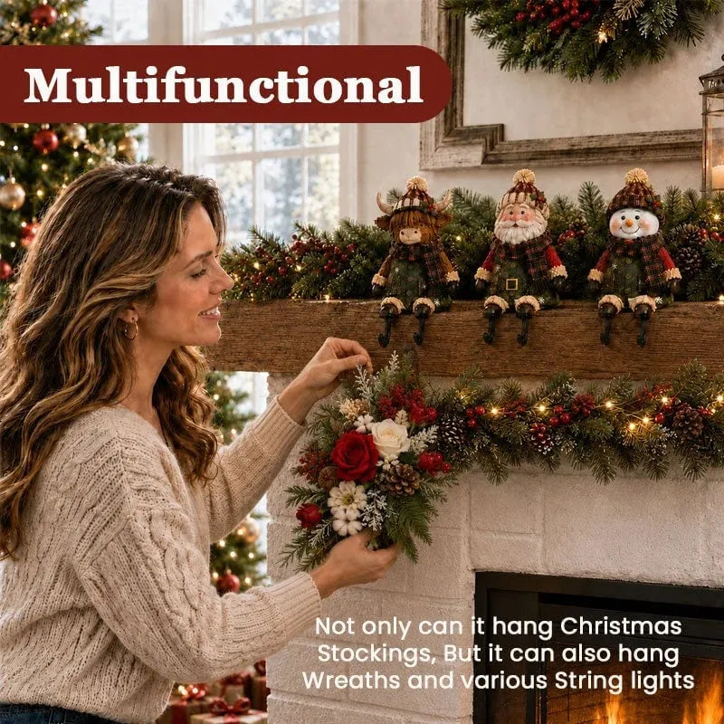 Christmas Stocking Holder Shelf Sitters