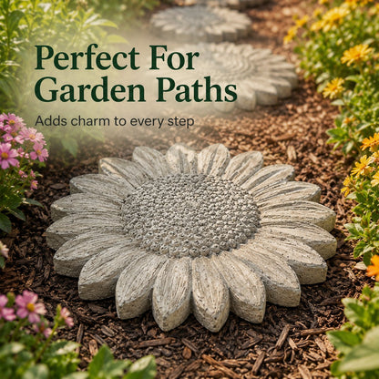 💥 LAST DAY 49% OFF - 🌻 Reusable Sunflower Stepping Stone Mold (📦Buy 2 Free Shipping)