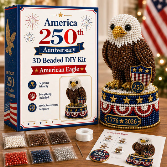 🔥America 250th Anniversary 3D Beaded DIY Kit