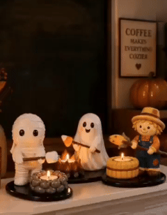 💥Halloween Campfire Tealight Holder