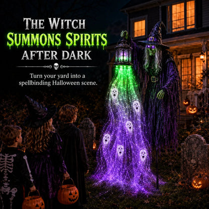 💀🎁Animated Halloween Soul Harvester Garden Light Collection