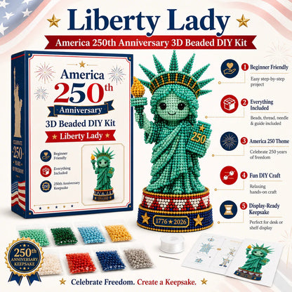 🔥America 250th Anniversary 3D Beaded DIY Kit