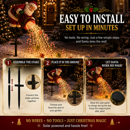 Flowing LED Christmas Garden Light