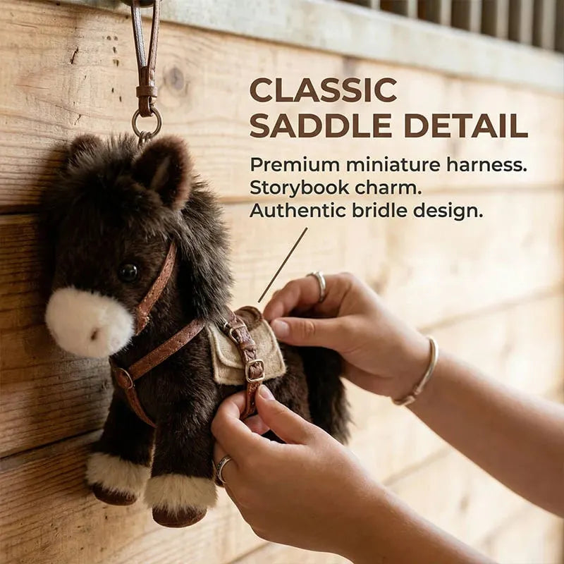 🦄 PonyTata Plush Pony Bag Charm & Keychain