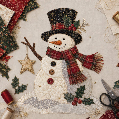 💥🏆Christmas Patchwork Fabric DIY Decor Kit