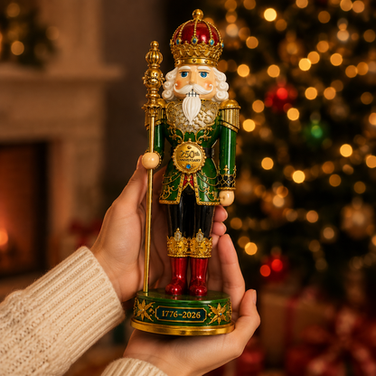 2026 America 250th Anniversary Royal Nutcracker King Christmas Ornament