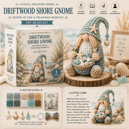 🔥LAST DAY 49% OFF 💕Cozy Gnome DIY Bead Kit Collection