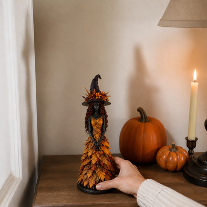 Emberwitch – The Fall Witch Figure That's Elegant, Not Spooky