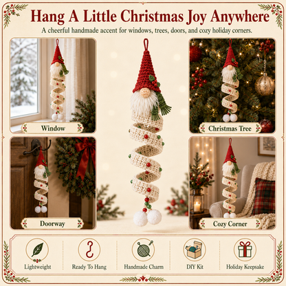 🔥49% OFF🎄 DIY Crochet Gnome Ornament Collection📦Limited Stock!🎉The joy of handicrafts awaits your exploration❤️